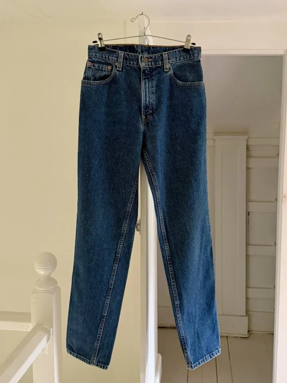 Levi's 505 Vintage '95 Regular Fit Straight Leg Jeans Size 9 MED - Picture 5 of 11